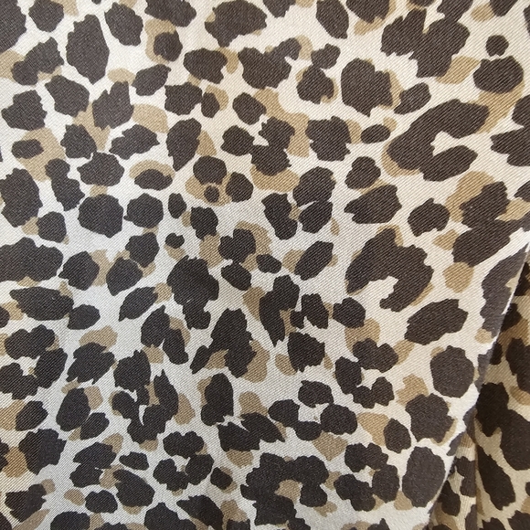 NWT Ann Taylor Leopard-Print Pants - Picture 2 of 5